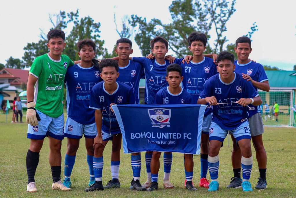 The Bohol United Football Club - Panglao Bohol sponsorship from SmarTrade and ATFX