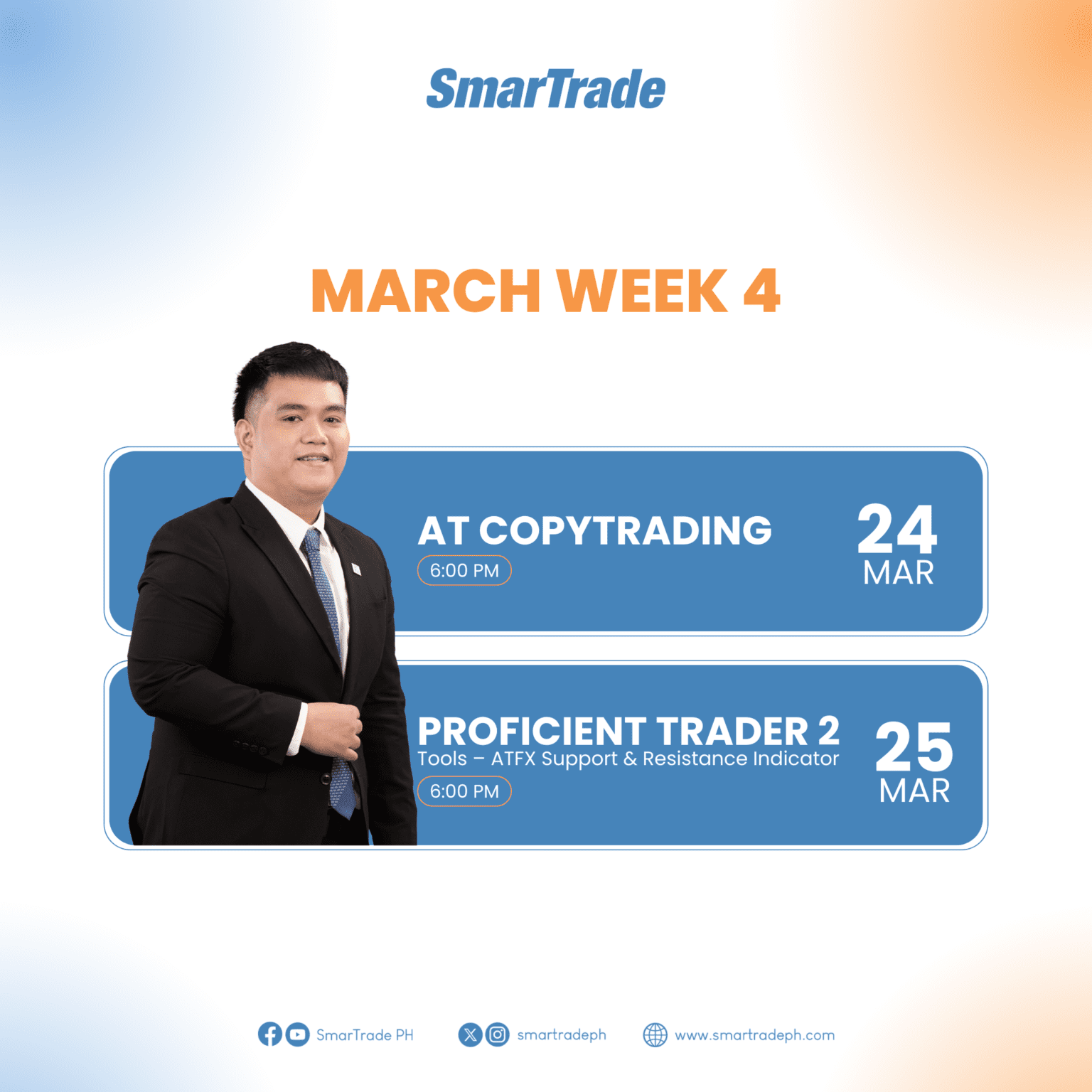 March Week 4 Webinar Schedule