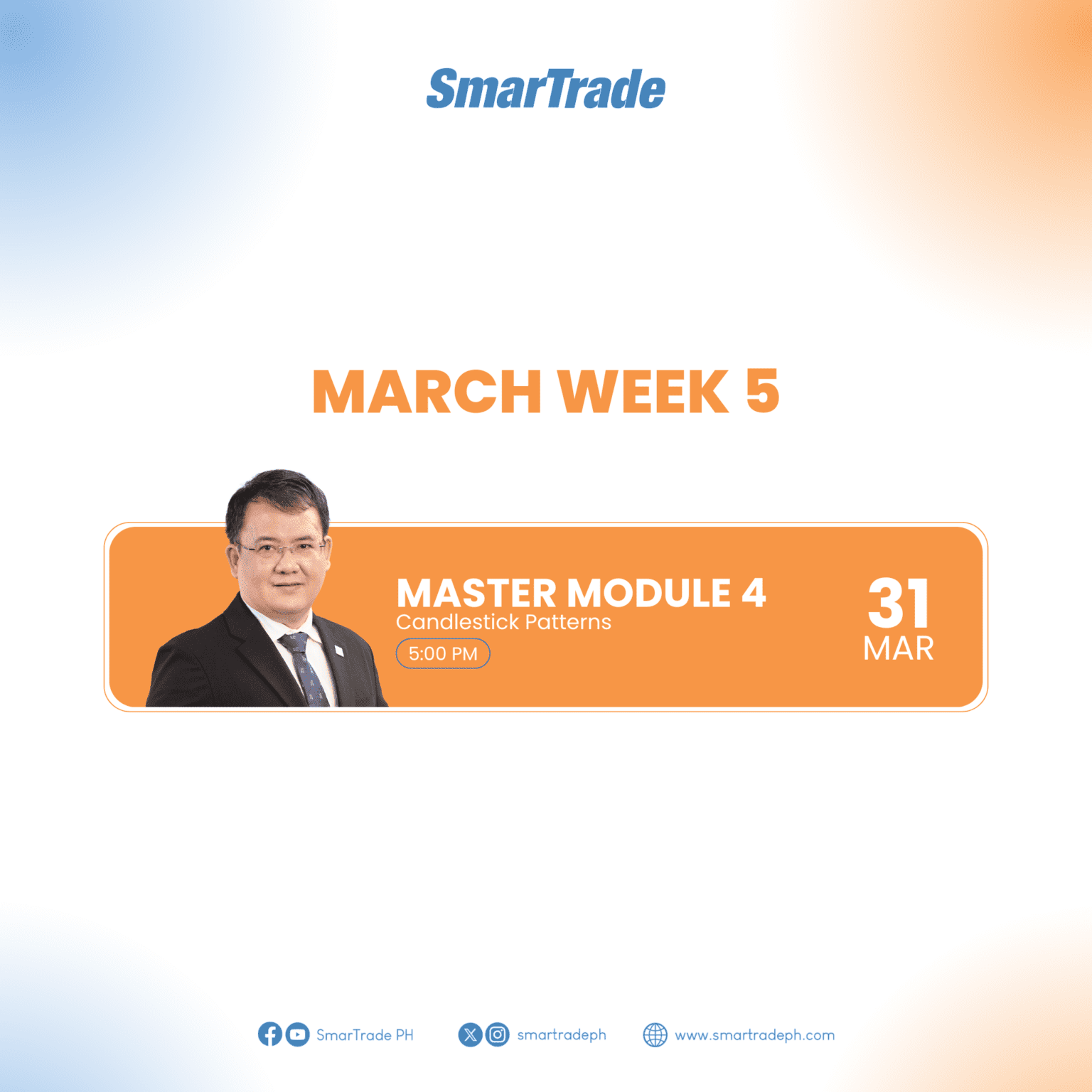 March Week 5 Webinar Schedule