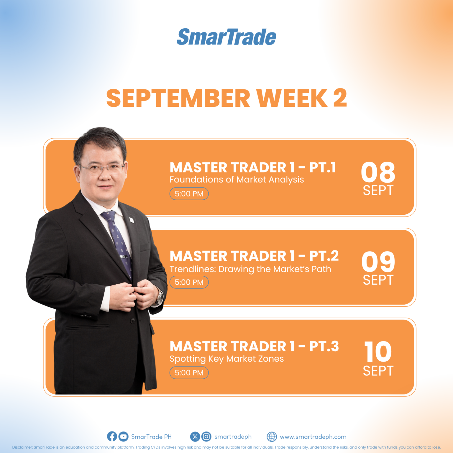 September Week 2 Webinar Schedule